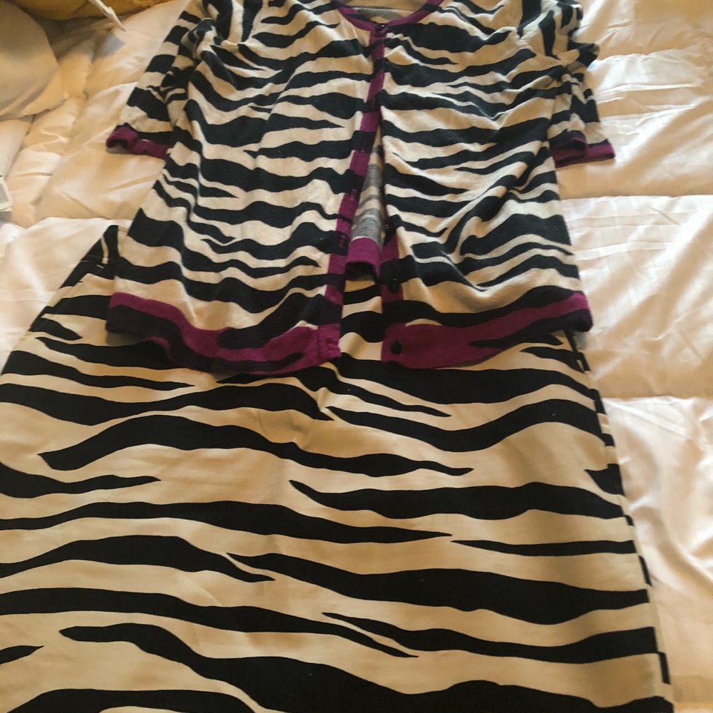 Sweater and skirt set.. like new